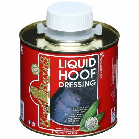 Paiement Scuris Huile pour sabots hoof dressing - Kevin Bacon's - 100% naturelle - 0.5L