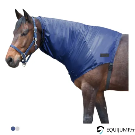 Couvre Cou Anti-eczma Waldhausen - GRIS - PONEY Seulement Aujourdhui