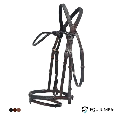 Jusqu puisement Des Stocks Bridon Soft T Disco Noir IHWT - NOIR - CHEVAL/FULL