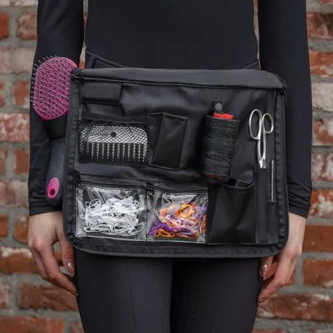 Sac tresser - QHP - compartiments pratiques - Noir - Unique Remise