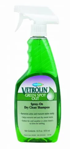 Marque Shampoing sec Vetrolin Green Spot Farnam