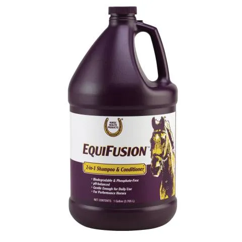Prix Bas Equifusion - Shampoing 2 en 1 chevaux - 1 L
