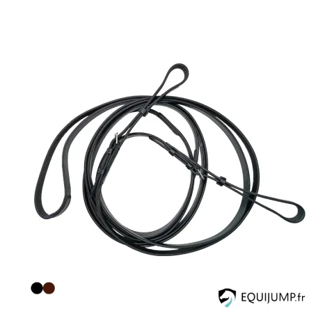 Rnes Allemandes Cuir T de T - NOIR Bon March