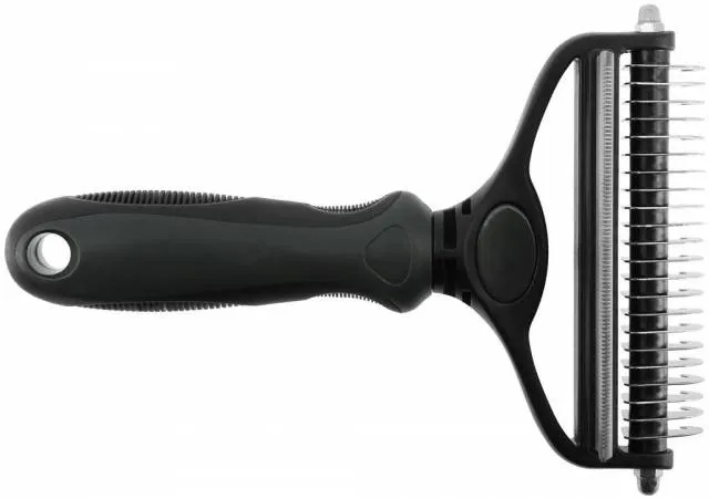 Brosse et peigne mue 2 en 1 - Hippotonic - Noir - Unique Offre Exclusive