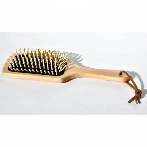 Brosse crins manche droit - BORSTIQ FARM - Naturel - Unique Offre Limite