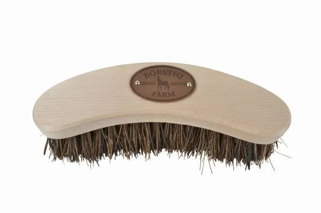 Marque Brosse banane en bois de htre – Borstiq – fibres de bassine