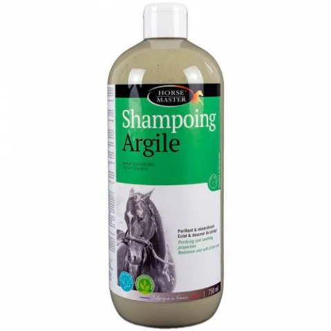 Shampoing Argile - Purifiant et minralisant Horse Master Achat Immdiat