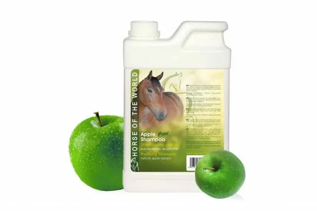 Shampoing Apple Pearl - Horse Of The World - 1 litre Nouvel Arrivage