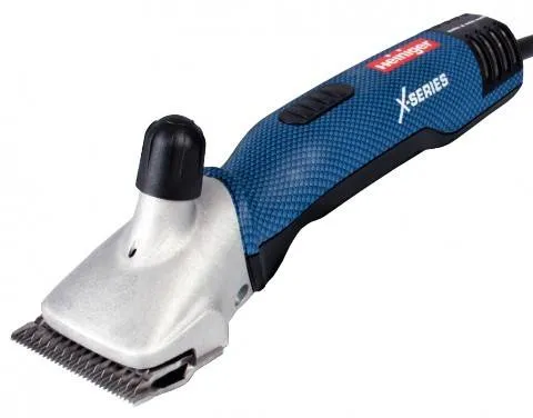 Tondeuse chevaux Xperience - Heiniger - Bleu gris - Unique Certifi