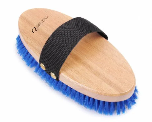 Offre Limite Brosse douce en bois - QHP - 19 x 8 cm - Rouge