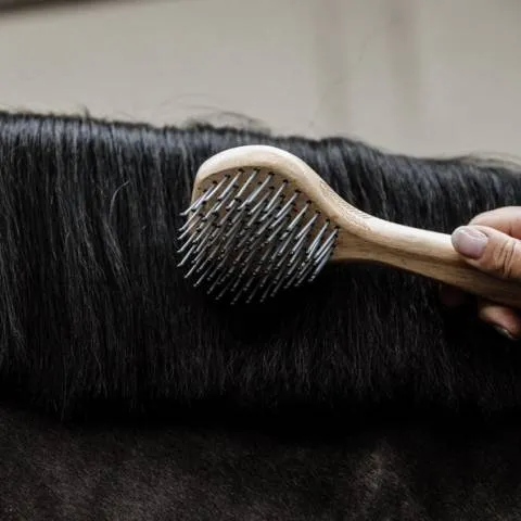 Brosse crin - Grooming Deluxe - Naturel - Unique Expdi Aujourdhui