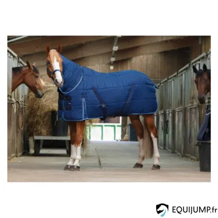 Affaire Saisir Couverture D'curie Combo Riding World - MARINE/CIEL - 150CM