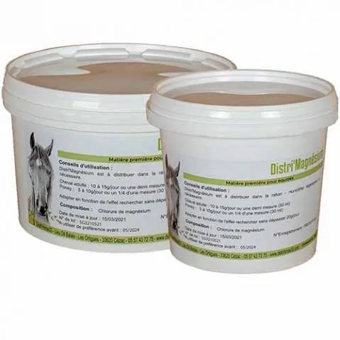 Solde Distri'Magnsium - Chlorure de magnsium cheval - 1 kg