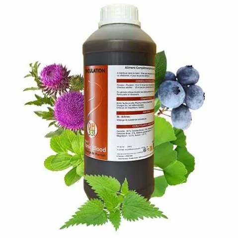 Meilleur Choix Distri'Tonic Blood - Engorgement Fourbure Cheval - 1 L