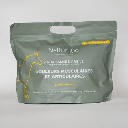 Cataplasme d'argile douleurs musculaires et articulaires - Nellumbo - 1.5kg Commande En Gros