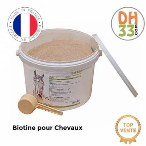 Bon March Distri'Biotine 2 kg Biotine pour Cheval - DistriHorse33 - 2 kg