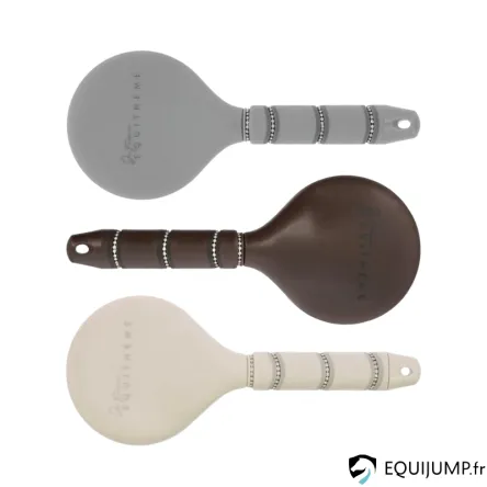 Brosse crins Je t'aime Equithme - Strass - BEIGE Prix Cass