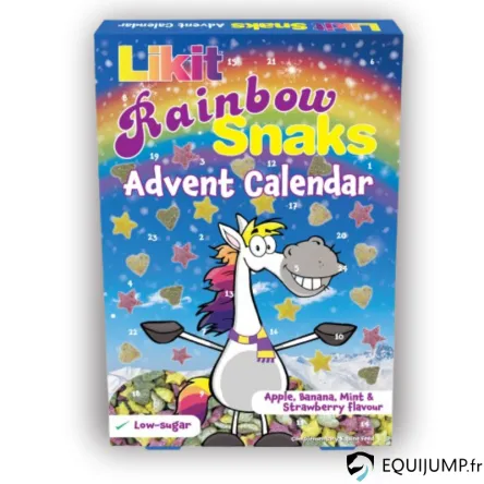 Calendrier de l&rsquo;Avent Rainbow Snack Likit# Expdi Aujourdhui