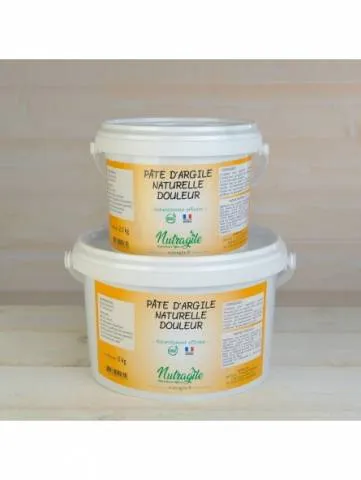 Argile douleur 2.5kg nutragile Paiement Scuris