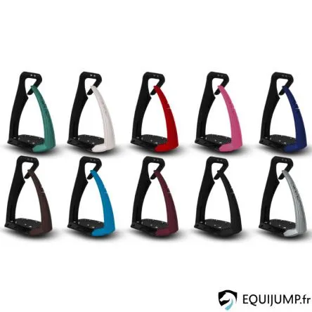 Etriers Soft Up Pro + Free Jump - CHOCOLAT Meilleur Choix