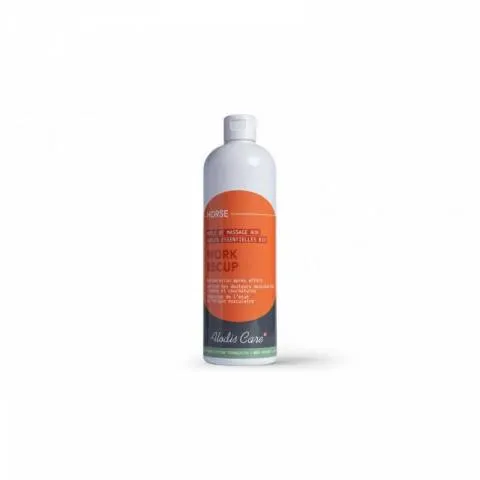 Huile de massage WORK RECUP - Alodis Care - 250ml Commande En Gros
