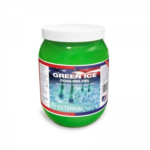 Gel apaisant Green Ice - Equine America - 1.5 l Remise