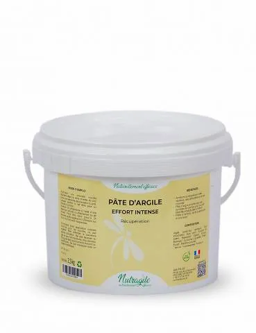 Pte d'argile Effort Intense - Nutragile - 1,5 kg Satisfait Ou Rembours