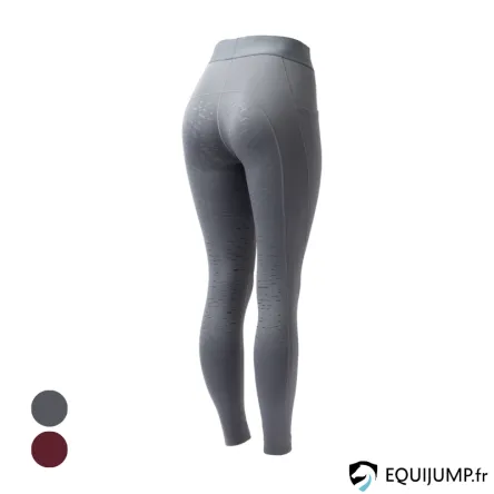 Acheter Direct Legging Femme Maia Full Grip HORZE - GRIS - 36