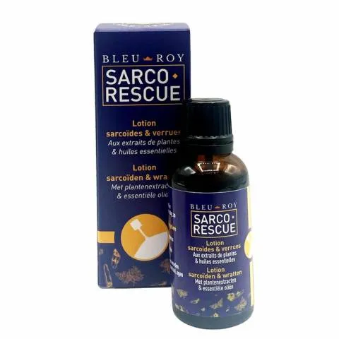 Dernier Modle Lotion naturelle pour sarcodes & verrues Sarco Rescue - Bleu Roy - 30 ML