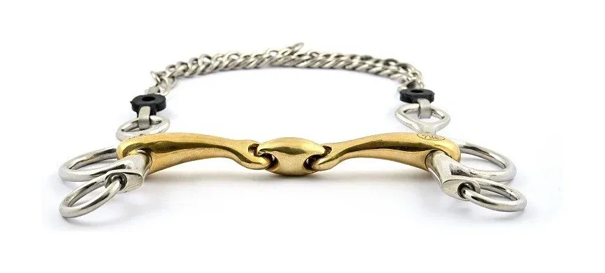 Dernire Chance Mors Pelham Jump'In petites branches double brisure - 125 mm
