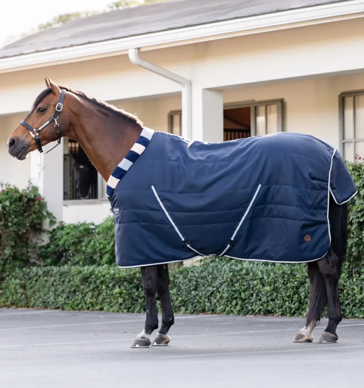 Seulement Aujourdhui Couverture d'curie Horseware Newmarket Cosy 200g - 130 cm - Marine witney