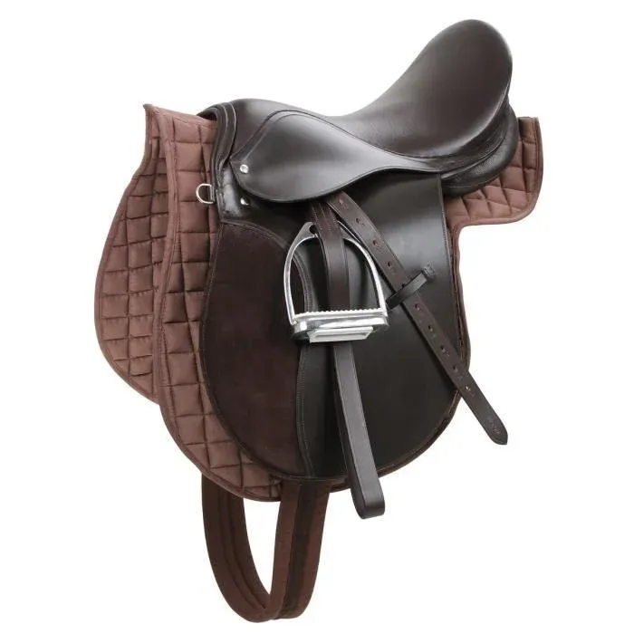 Kit de selle Haflinger 17,5" - Marron Prix Choc