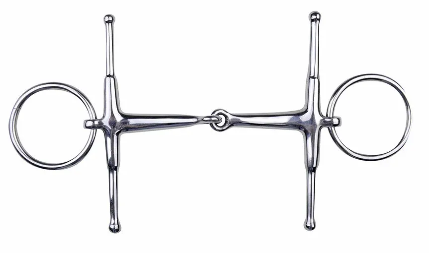 Mors aiguilles 16 mm HKM - 145 mm - Couleur indicative Haute Qualit