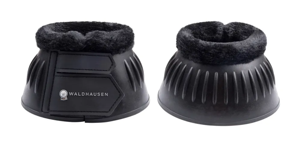 Nouvel Arrivage Cloches Waldhausen caoutchouc et fourrure synthtique - L - Noir