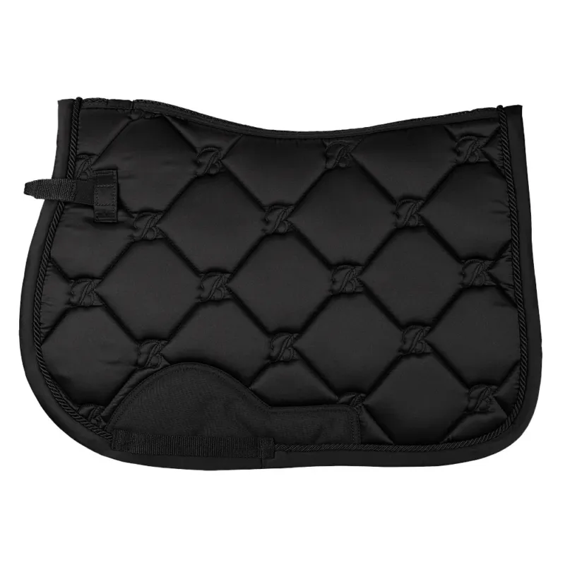 Tapis de selle Mixte Bates - Poney - Noir Produit De Marque