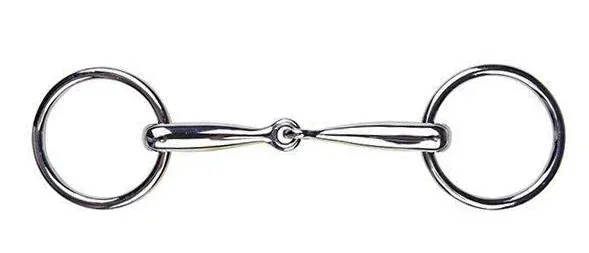 Mors pour Shetland 12 mm inox HKM - 95 mm - Couleur indicative Meilleur Prix