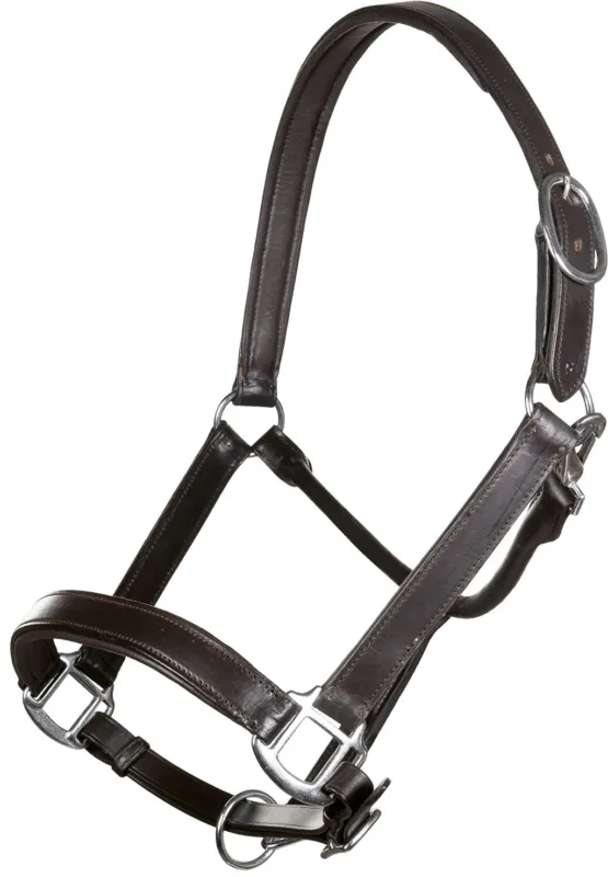 Licol en cuir Economic HKM - Poney - Marron Dernire Chance