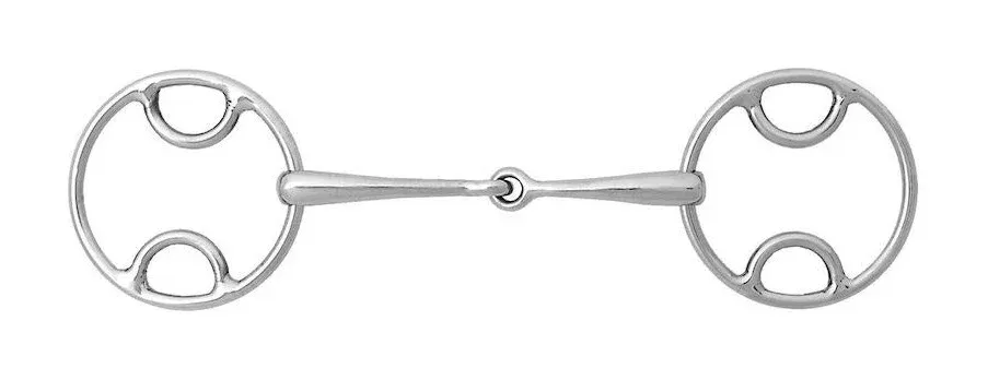 Mors Beval anneaux briss joints Korsteel – 140 mm Livraison Gratuite