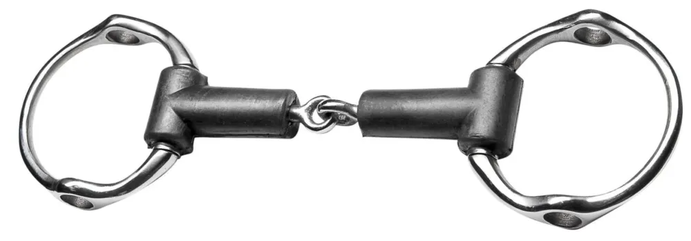 Mors olive Feeling releveur caoutchouc bris - 135 mm Achat Immdiat