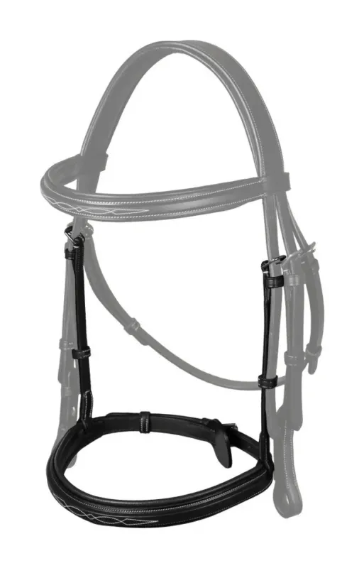 Muserolle Franaise US Collection by Dy'on - Grand cheval - Noir Top Vente