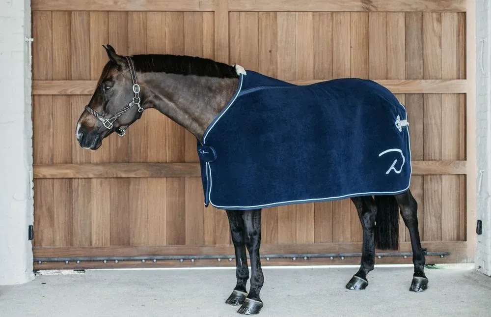 Couverture Heavy Fleece Dy'on - 140 cm - Marine Must-Have