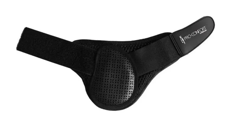 Solde Protges-boulets souples 3D mesh velours ProConfort Toscane - L / XL - Noir