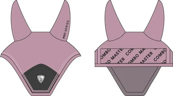 Authentique Bonnet chasse mouche Pro Series Combo Master - Poney - Rose