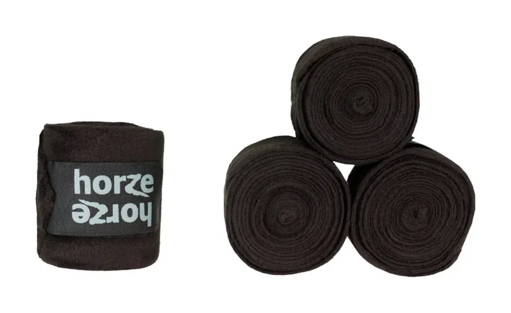 Prix Promo Bandes de polo Embrace Horze - Noir