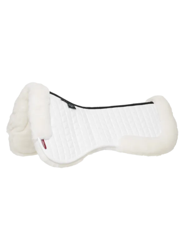 Offre Limite Amortisseur LeMieux Merino+ Dressage - L - Blanc / blanc