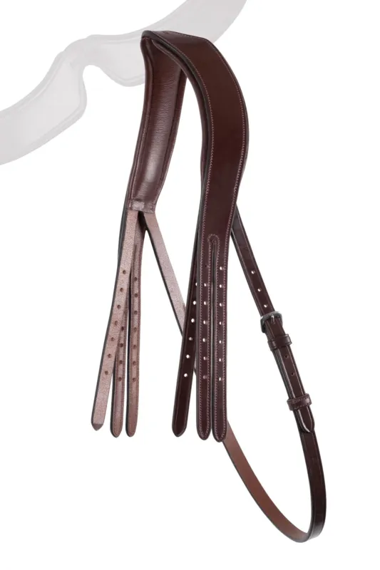Ttire de bride Montar cuir tann - Cheval - Noir Acheter Direct