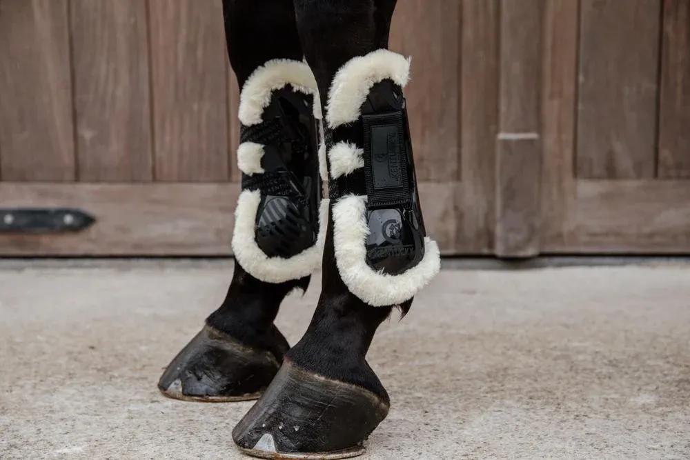 Prix Rduit Gutre Velcro mouton vegan Kentucky - M - Noir