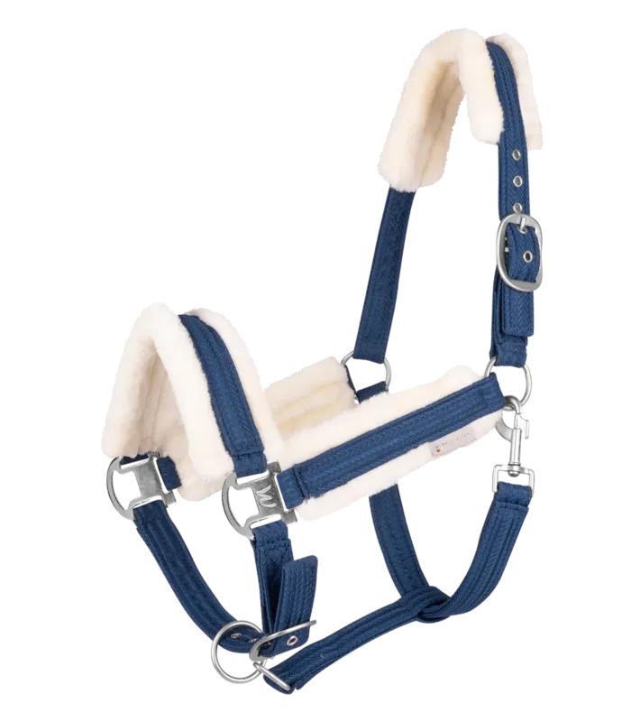 Licol Waldhausen Sparkle - Poney - Bleu nocturne Offre Limite