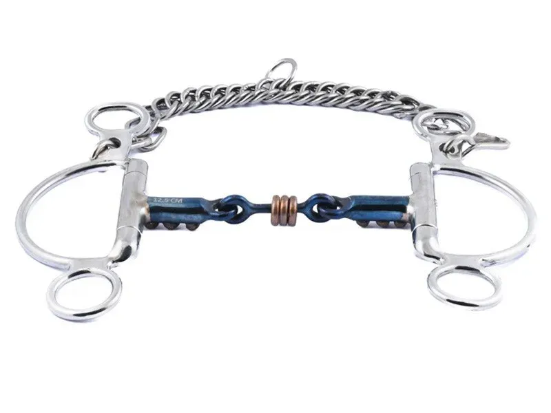 Offre Exclusive Mors Felipe Jump'In blue steel avec anneaux en cuivre - 125 mm