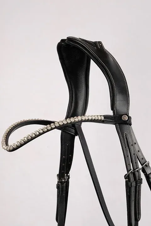 Nouvelle Collection Frontal Montar Fair crystal clair curv - Cheval - Noir